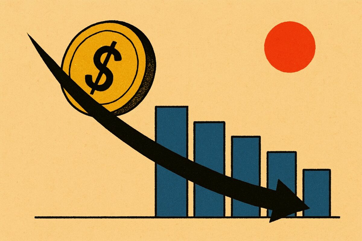 Illustration: Fed-Zinsentscheid: Aktien zucken kaum, Gold fällt deutlich