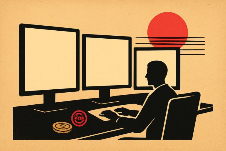 Illustration: Futures-Auftakt: Wall Street steht still, Bitcoin zieht leicht an