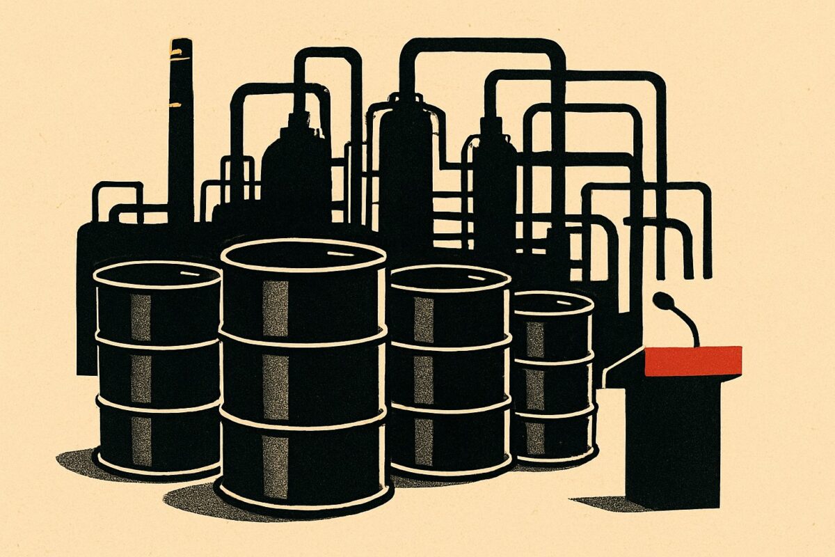 Illustration: G7 zapfen Dieselreserven an und kaschieren ein Raffinerieproblem