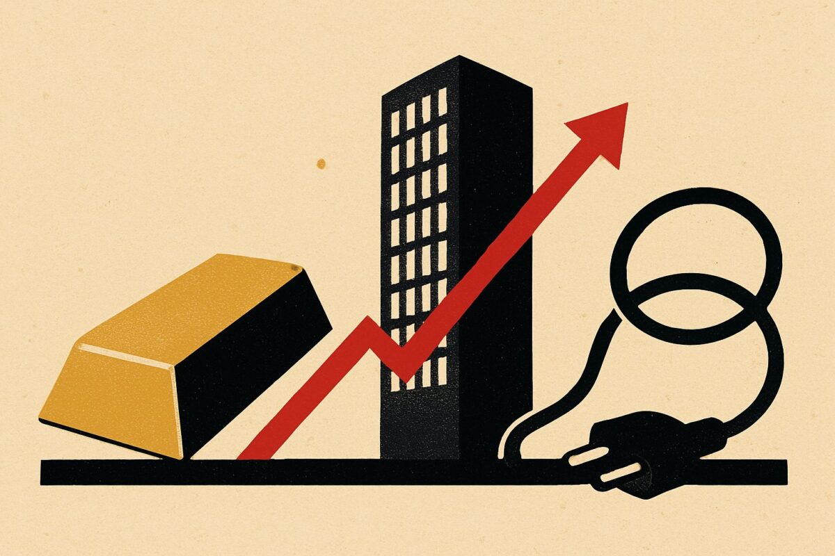 Illustration: Gold bei 4.219 Dollar: Warum der Anstieg zur Aktienrally passt