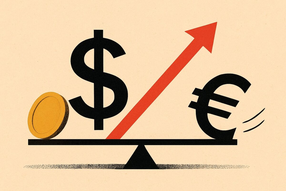 Illustration: Gold trotzt dem starken Dollar, weil Anleger zähe Inflation fürchten