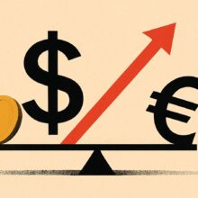 Illustration: Gold trotzt dem starken Dollar, weil Anleger zähe Inflation fürchten