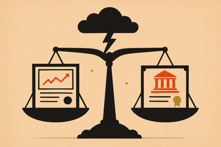 Illustration: IWF warnt vor Staatsschulden und stellt Schutz durch Anleihen infrage