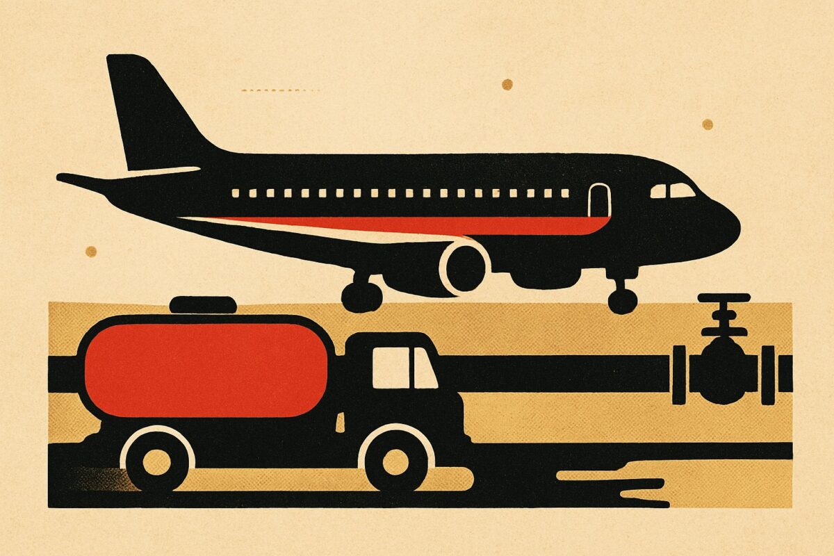 Illustration: Kerosin wird in Frankfurt knapp. Lufthansa spürt das Margenrisiko