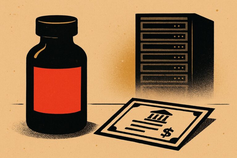 Illustration: KI-Aktien fallen. Pharma verspricht frühere Gewinne