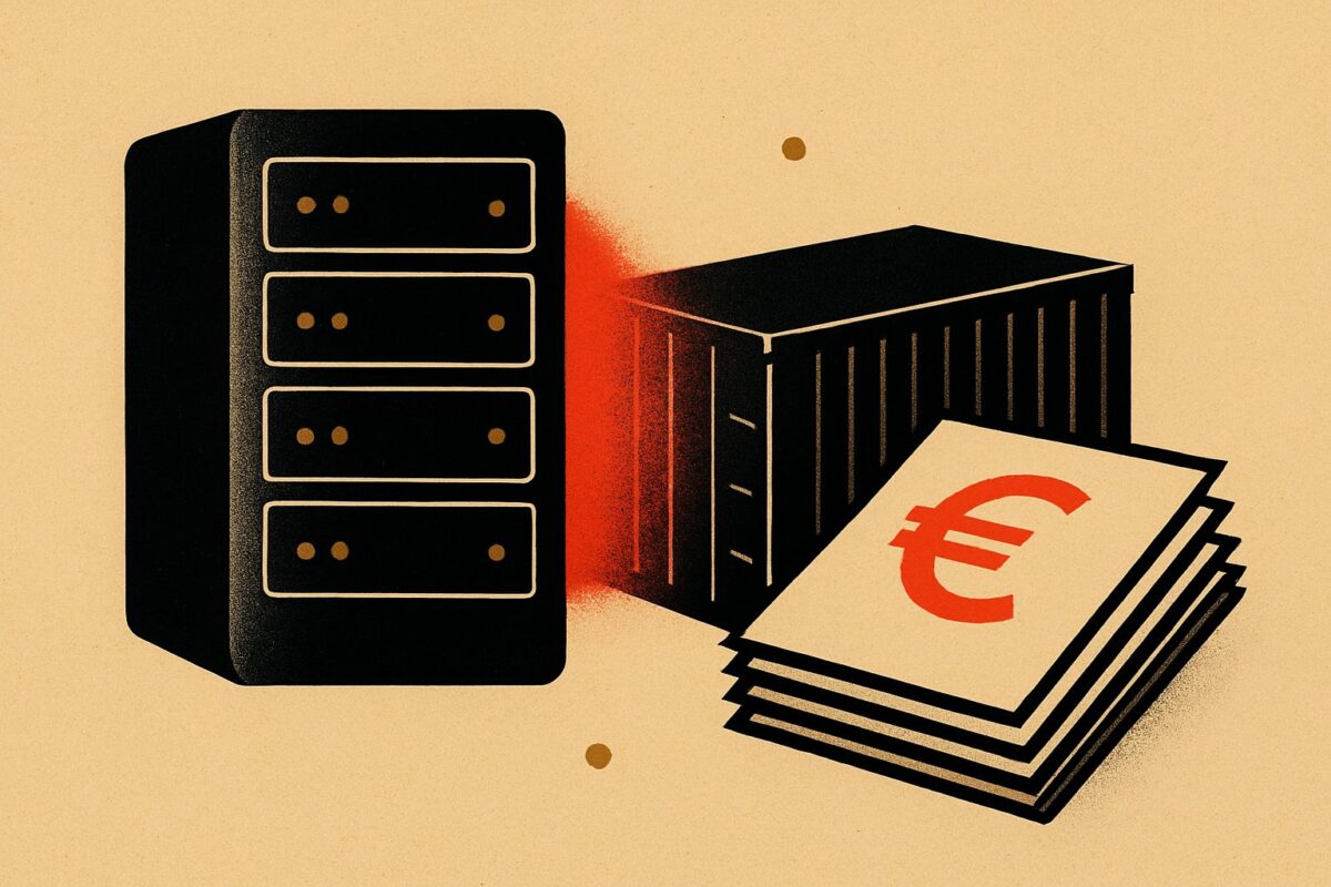 Illustration: KI hebt den Welthandel. Jetzt wachsen die Kreditrisiken