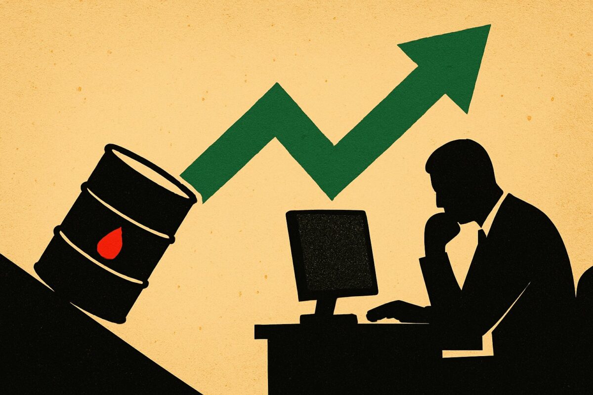 Illustration: Morgenbriefing: Öl fällt 2,14 Prozent, US-Futures halten dagegen
