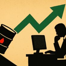 Illustration: Morgenbriefing: Öl fällt 2,14 Prozent, US-Futures halten dagegen
