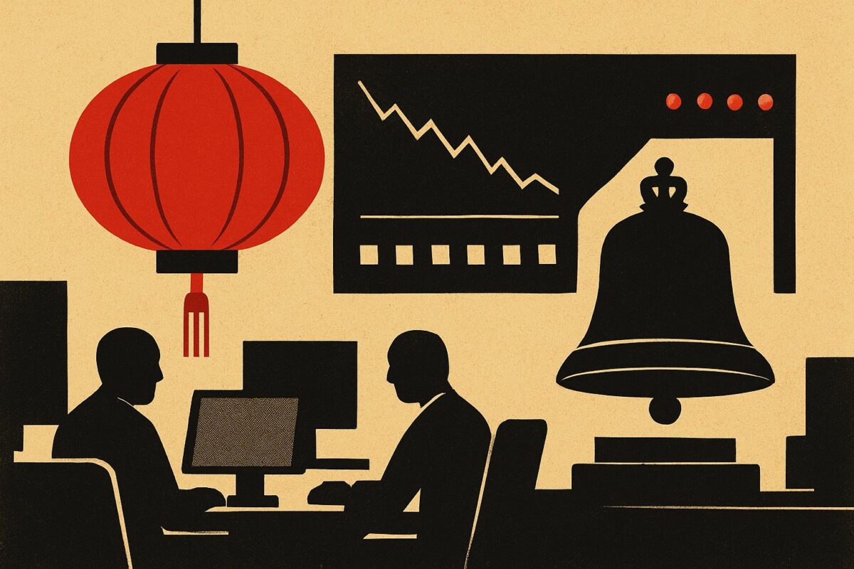 Illustration: Morgenlage: Hang Seng fällt 3,75 Prozent, Nasdaq-Future rutscht