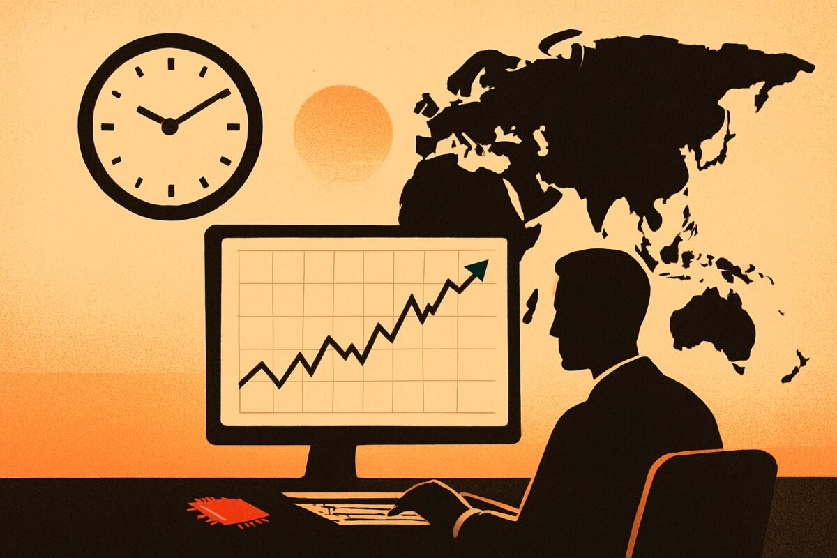 Illustration: Morgenlage: Nasdaq-Future fällt 0,73 Prozent vor EZB und US-Daten