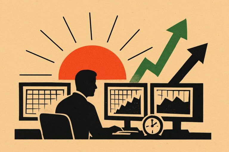 Illustration: Morgenlage: Nasdaq-Future steigt, doch der Fed-Abend dominiert
