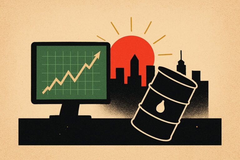 Illustration: Morgenlage: US-Futures steigen, WTI fällt vor Xetra um 1,71 Prozent