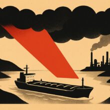 Illustration: Öl kratzt an 100 Dollar. Tanker machen Inflation zäher
