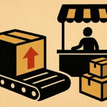 Illustration: Retouren erreichen Rekordniveau und fressen Margen im Onlinehandel