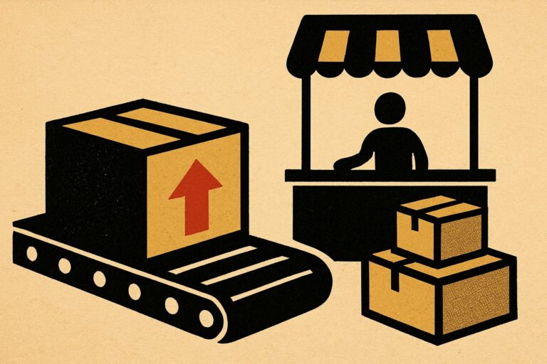 Illustration: Retouren erreichen Rekordniveau und fressen Margen im Onlinehandel