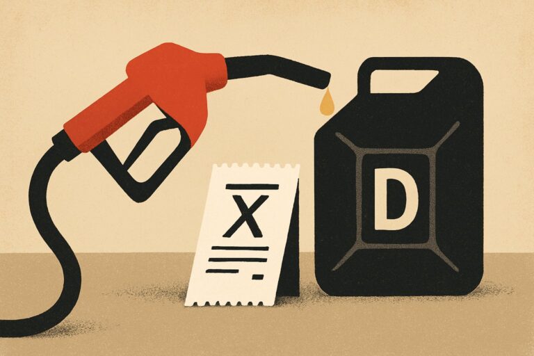 Illustration: Senkt Trumps steuerfreier Diesel für Autofahrer wirklich die Spritpreise?