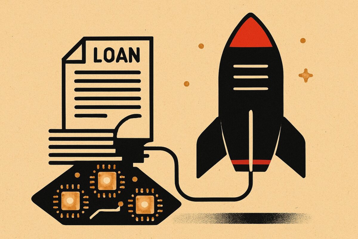 Illustration: SpaceX prüft Schulden für Nvidia-Chips. Der KI-Boom hängt an Krediten
