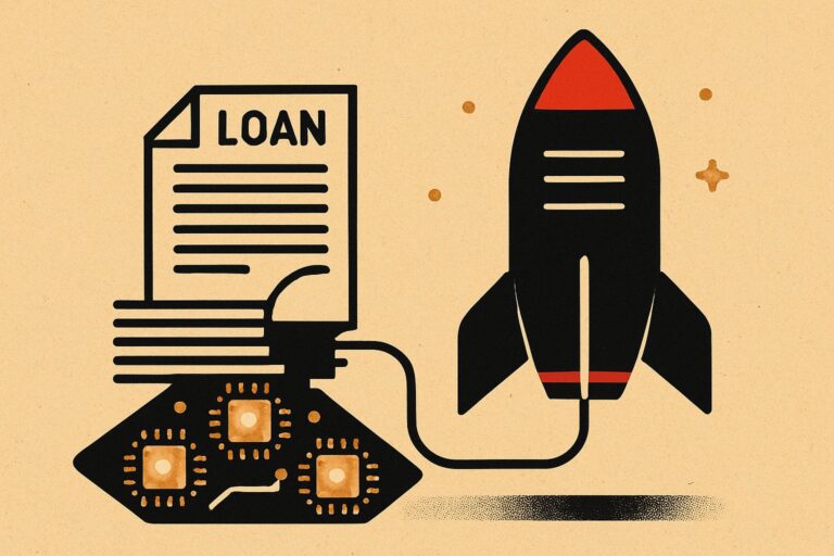 Illustration: SpaceX prüft Schulden für Nvidia-Chips. Der KI-Boom hängt an Krediten