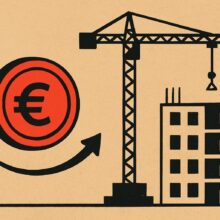 Illustration: Staatsgeld kann Mieten verteuern, wenn dem Bau Leistung fehlt
