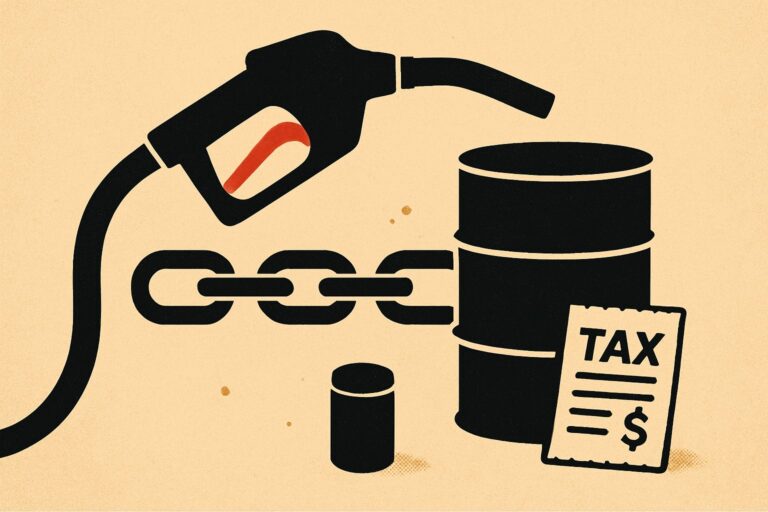 Illustration: Tankrabatt senkt Diesel nur teilweise. Kosten vor der Zapfsäule bremsen