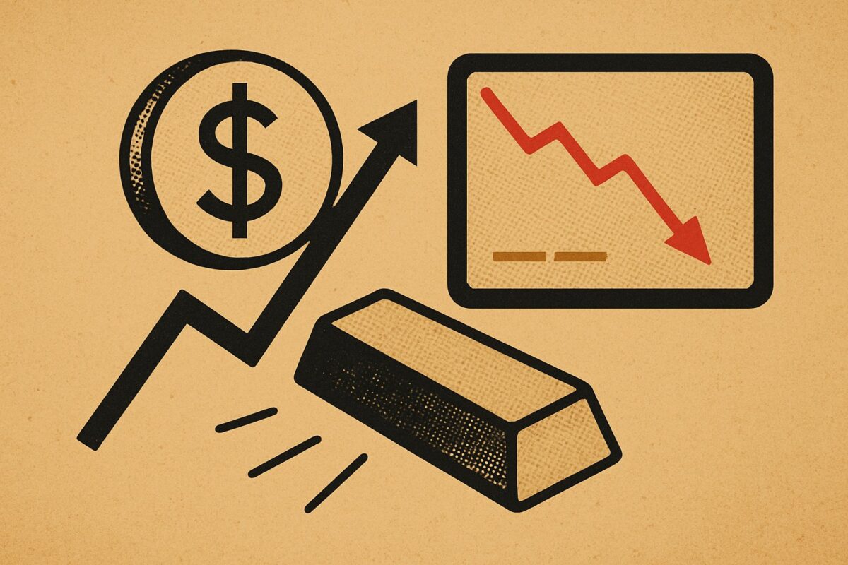 Illustration: US-Inflation um 14:30: Futures rutschen, Dollar zieht an