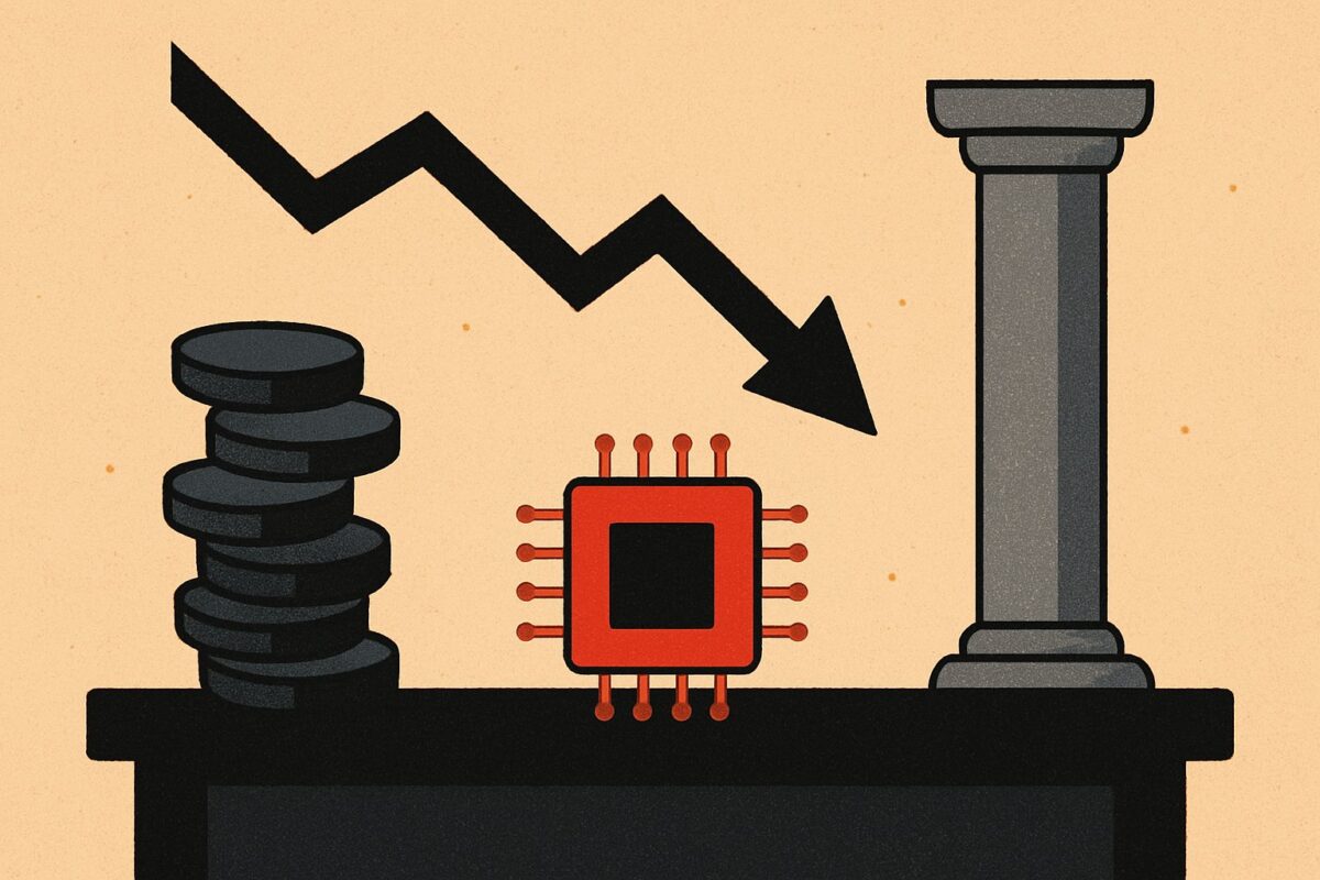 Illustration: Wall-Street-Schluss: Nasdaq verliert 2,60 Prozent, Dow hält sich