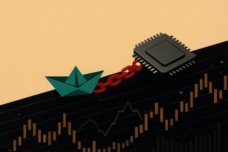 Illustration: Wall-Street-Schluss: S&P 500 bei 7.744, Nvidia fällt
