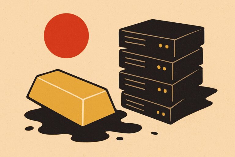 Illustration: Warum fällt Gold über 4.000 Dollar, obwohl Tech-Aktien wackeln?
