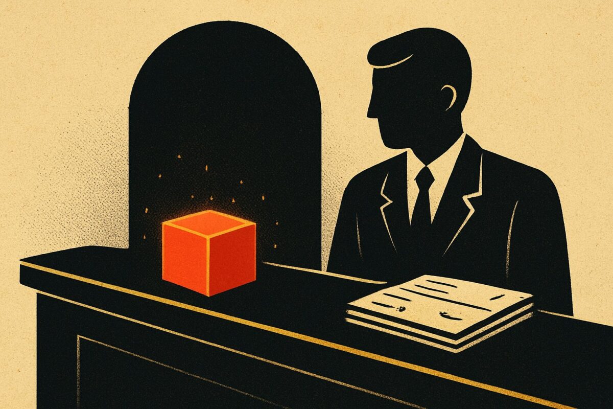 Illustration: Warum finanzieren Banken den KI-Boom trotz eigener Warnungen?