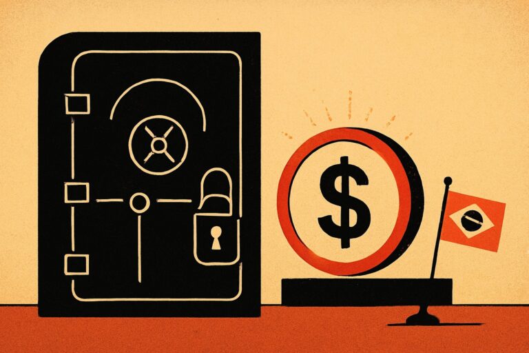 Illustration: Warum kaufen Brasiliens Firmen am Wahltag Stablecoins?