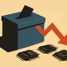 Illustration: Warum könnte ein Sieg der Demokraten den KI-Ausverkauf verschärfen?