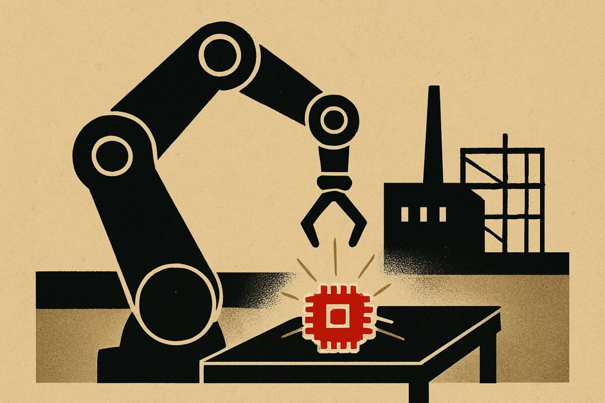 Illustration: Warum löst Nvidias KI-Fabrik Deutschlands Industrieproblem nicht?
