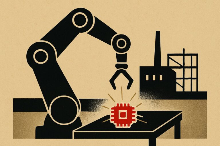 Illustration: Warum löst Nvidias KI-Fabrik Deutschlands Industrieproblem nicht?