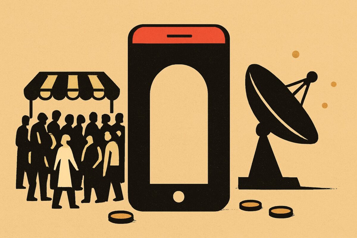 Illustration: Warum verkauft Indiens Telekomriese Jio an der Börse digitalen Zugang?