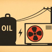 Illustration: Warum verliert Heizöl durch Wärmepumpen seine Preismacht?