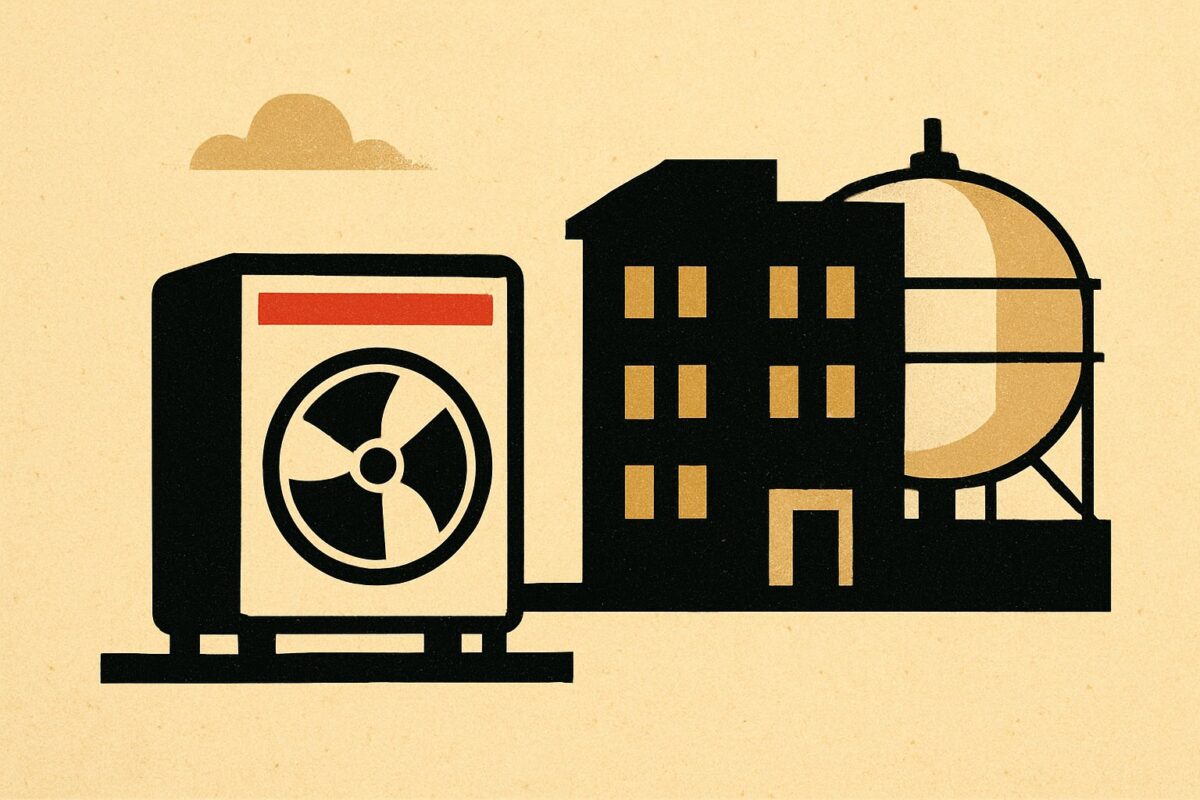 Illustration: Was kostet die Wärmepumpe im Mehrfamilienhaus wirklich?
