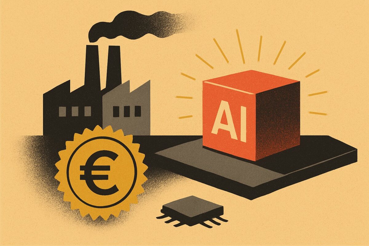 Illustration: Washington stützt Intel und schwächt die Wette gegen die Aktie
