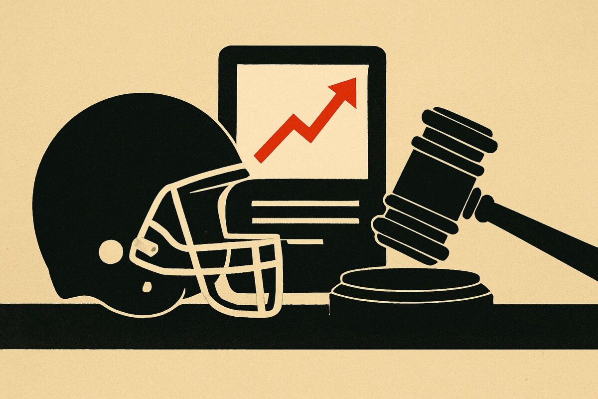 Illustration: Wetten auf Sportspiele: US-Football-Liga wehrt sich gegen Börsenhandel