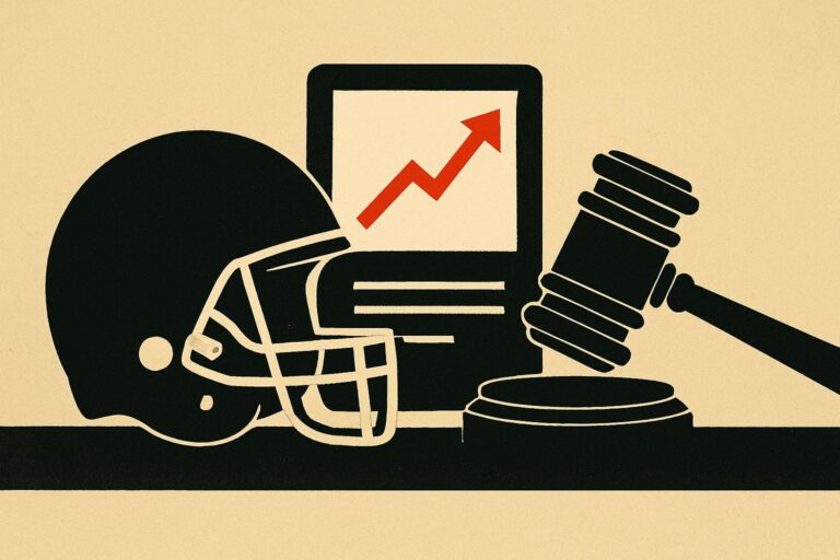 Illustration: Wetten auf Sportspiele: US-Football-Liga wehrt sich gegen Börsenhandel