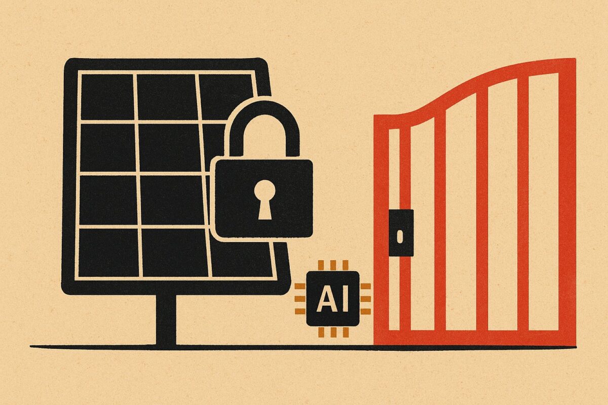 Illustration: Wie reagiert Europa, wenn China KI- und Solartechnik begrenzt?