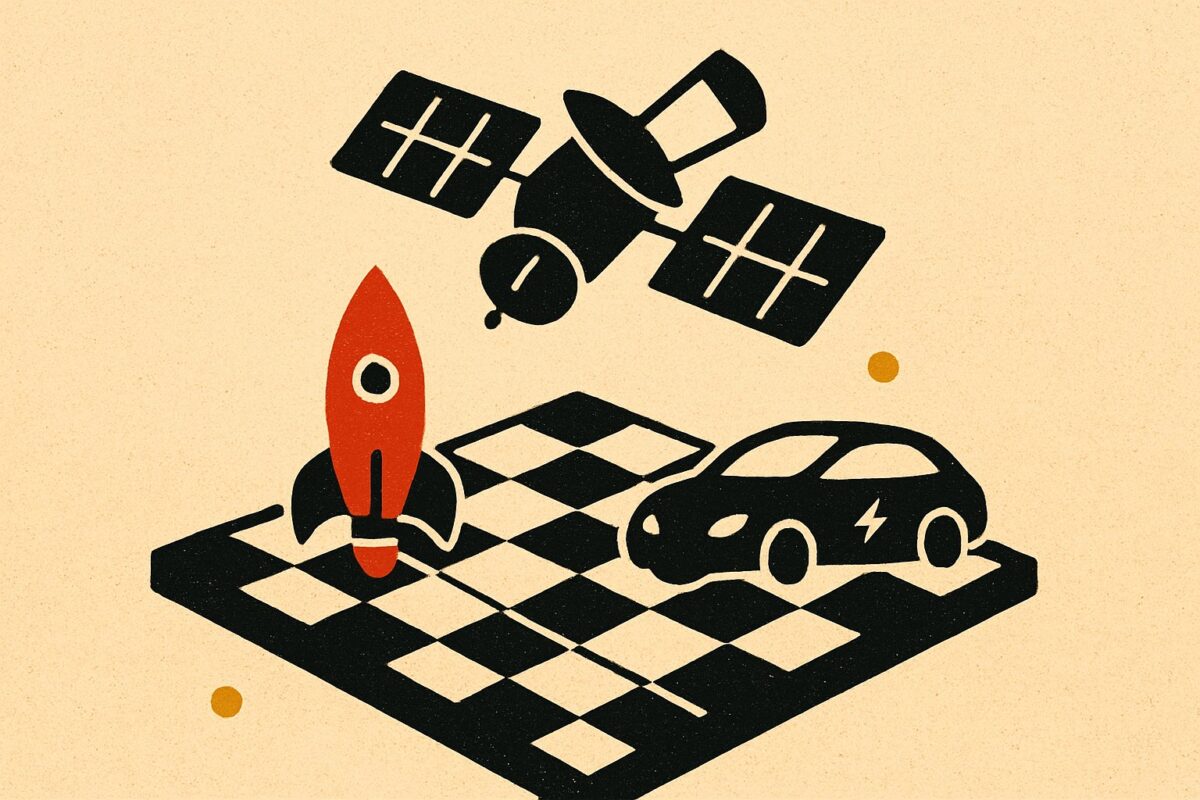 Illustration: Wird Starlink für SpaceX zum politischen Bewertungsrisiko?