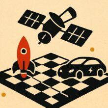 Illustration: Wird Starlink für SpaceX zum politischen Bewertungsrisiko?