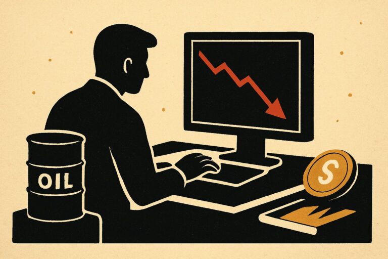 Illustration: Wochenrückblick: Nasdaq verliert 1,8 Prozent, Öl hält dagegen