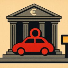 Illustration: Xetra-Schluss: DAX fällt 1,03 Prozent, VW zieht Europa tiefer
