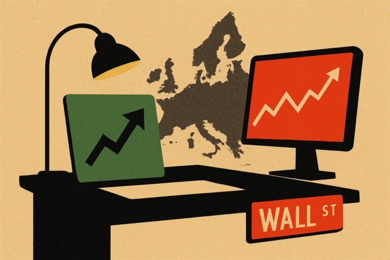 Illustration: Xetra-Schluss: DAX steigt auf 25.260, Europa hinkt hinterher
